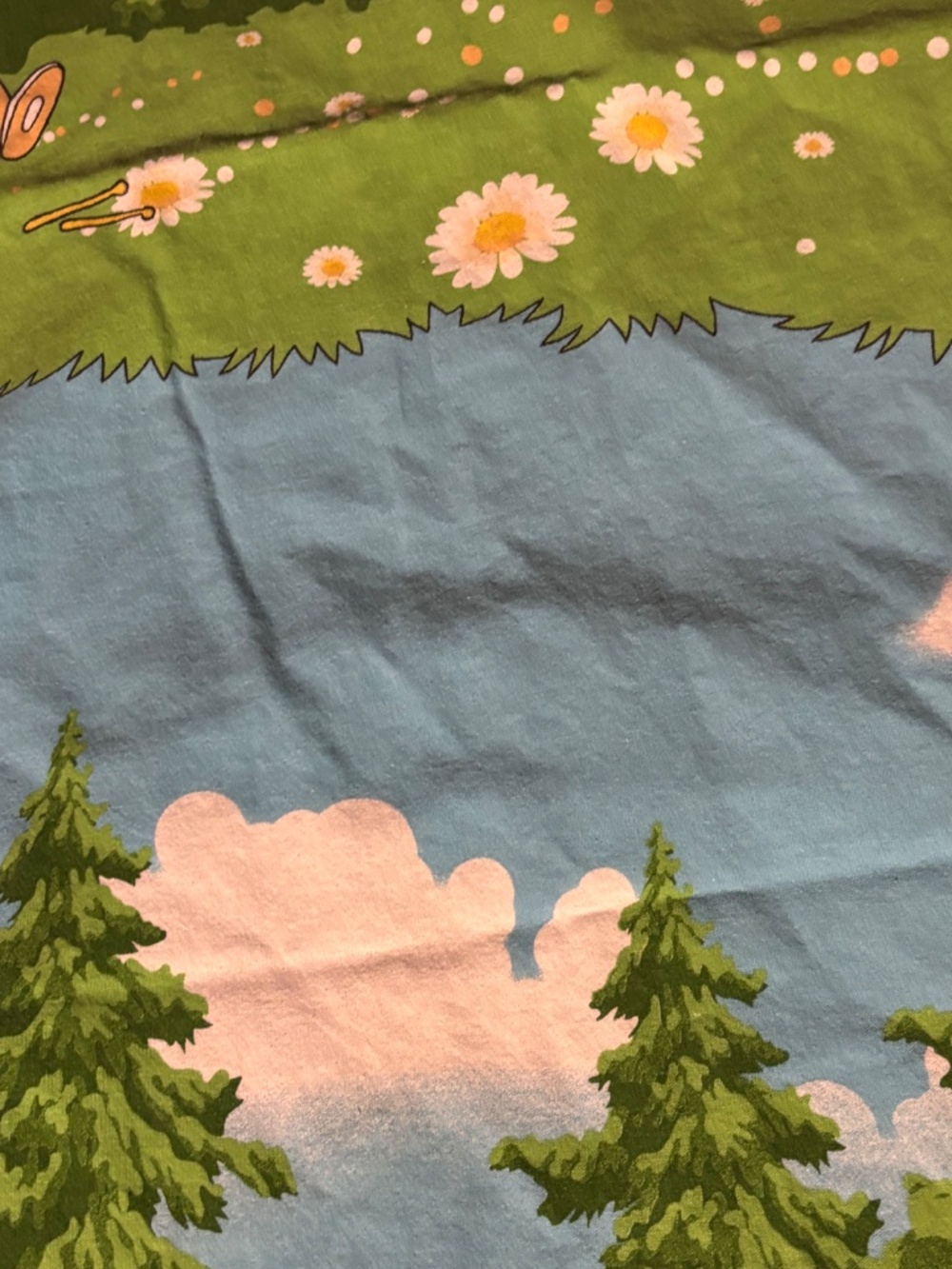 Vintage Nu, Pogodi! (Well, Just You Wait!) Bedding Set – Flat Sheet & Pillowcase - Picture 4 of 7